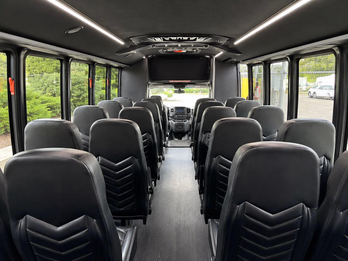honolulu 15 passenger minibus interior