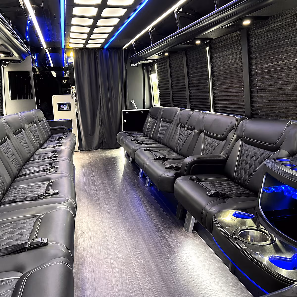 honolulu party bus interior